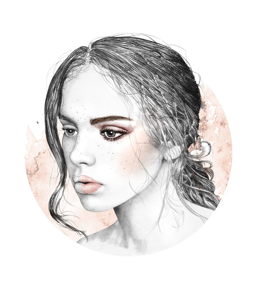 Make-up tutorial portraits for The Beauty Effect Magazine  5