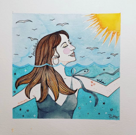 MUJERES QUE EMERGEN DEL AGUA 1