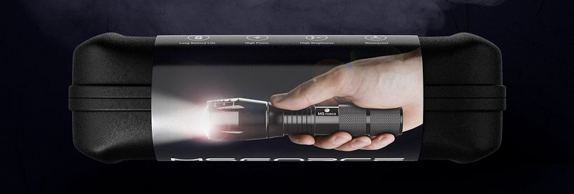 MS Force Flashlight 9