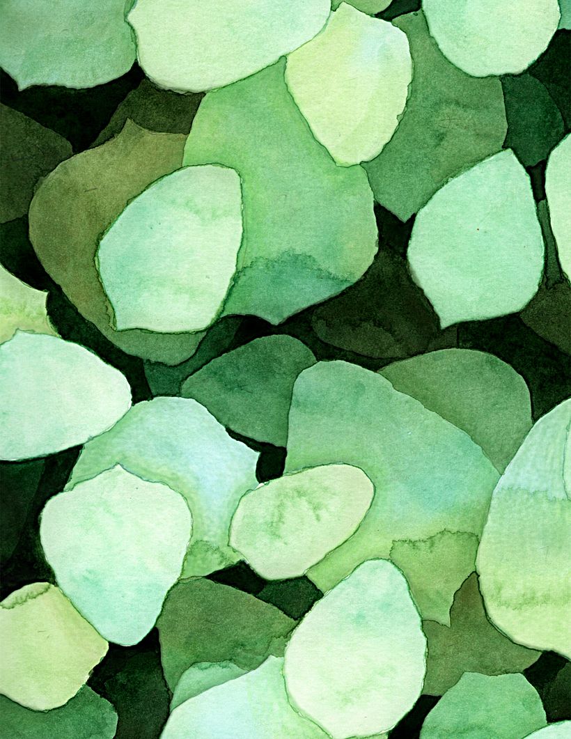 My project in Negative Watercolor Painting for Botanical Illustration course 1