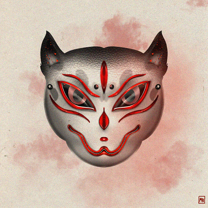 Meu projeto do curso: Ilustração digital com Procreate - Kitsune 0
