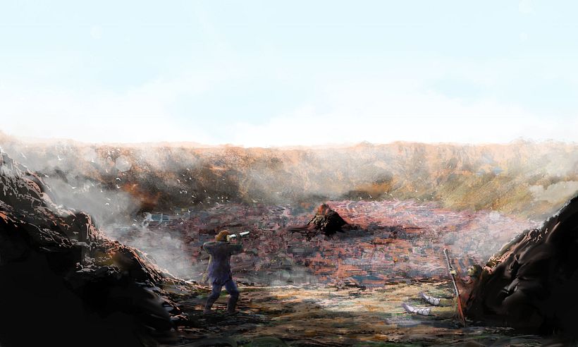 Finding Tolonte (it wasn't that much of a ruin, it seems).