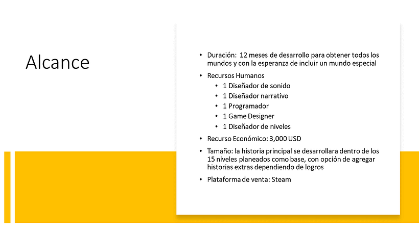 Mi Proyecto del curso: Elaboración de un pitch profesional para videojuegos 6