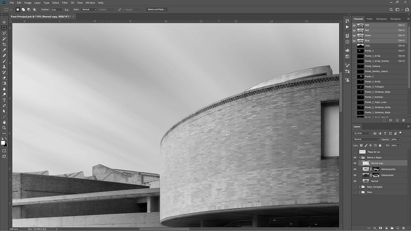 This is what the sky will look like with the building in place