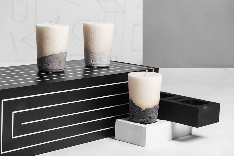 Vela Alta Base Concreto