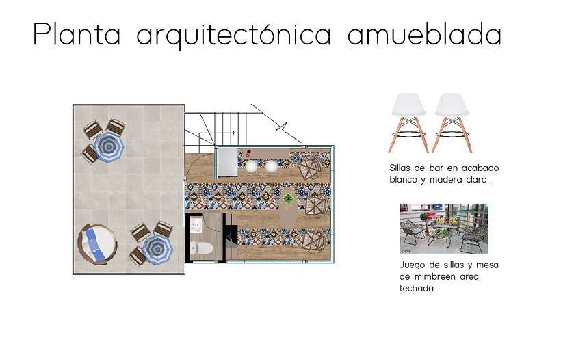 Proyecto Remodelación de Mirador Curso de Iniciación en Diseño de Interiores 8
