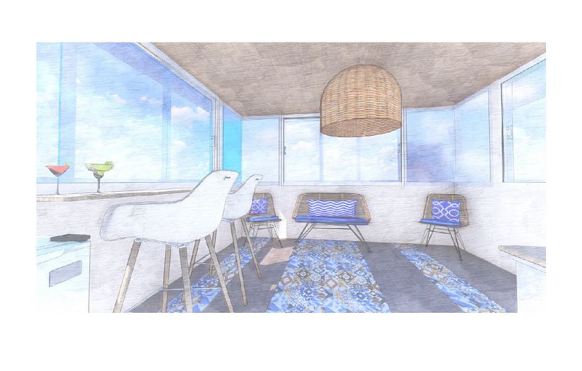 Proyecto Remodelación de Mirador Curso de Iniciación en Diseño de Interiores 11