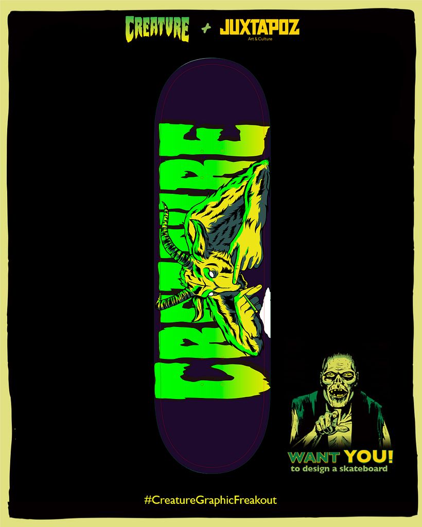 Creature Graphic Freakout 0