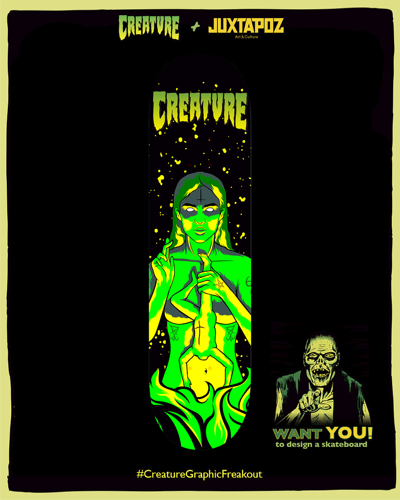 Creature Graphic Freakout 1