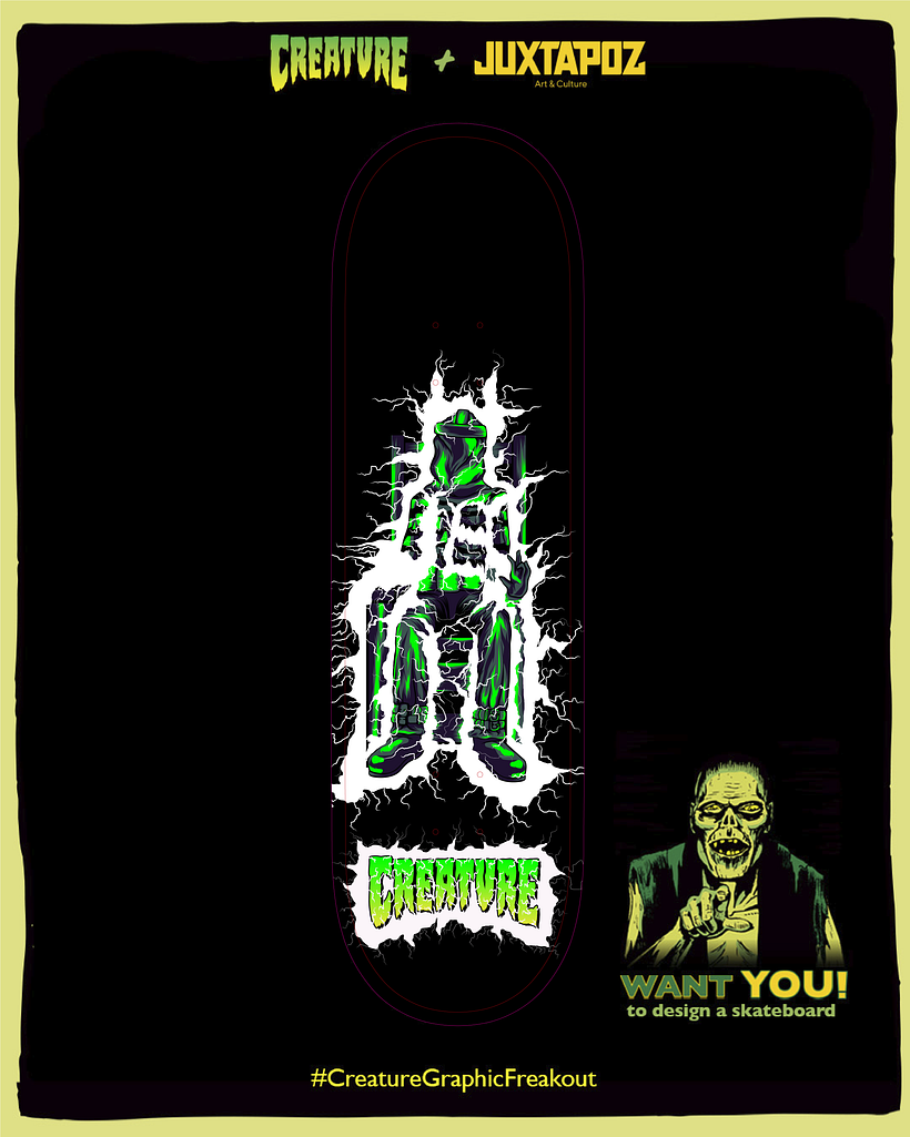 Creature Graphic Freakout 2