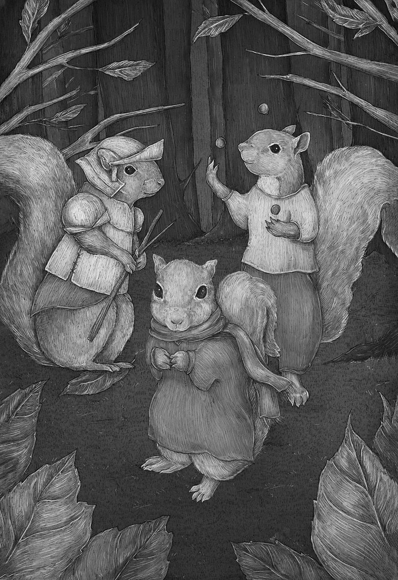 A Game of Fox and Squirrels 1