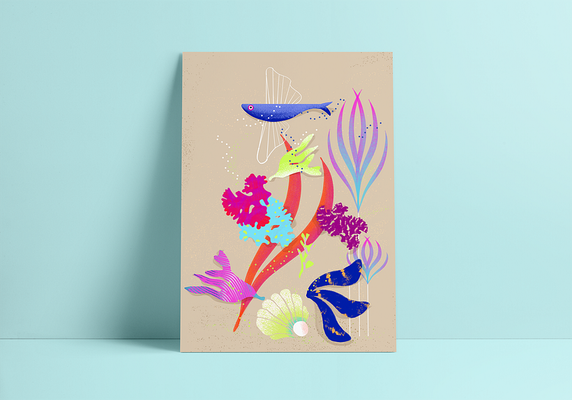 No projeto final senti falta de elementos geométricos e com maior área de cor. 