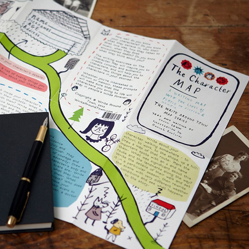 Writing Maps I Created to Inspire Writers 1