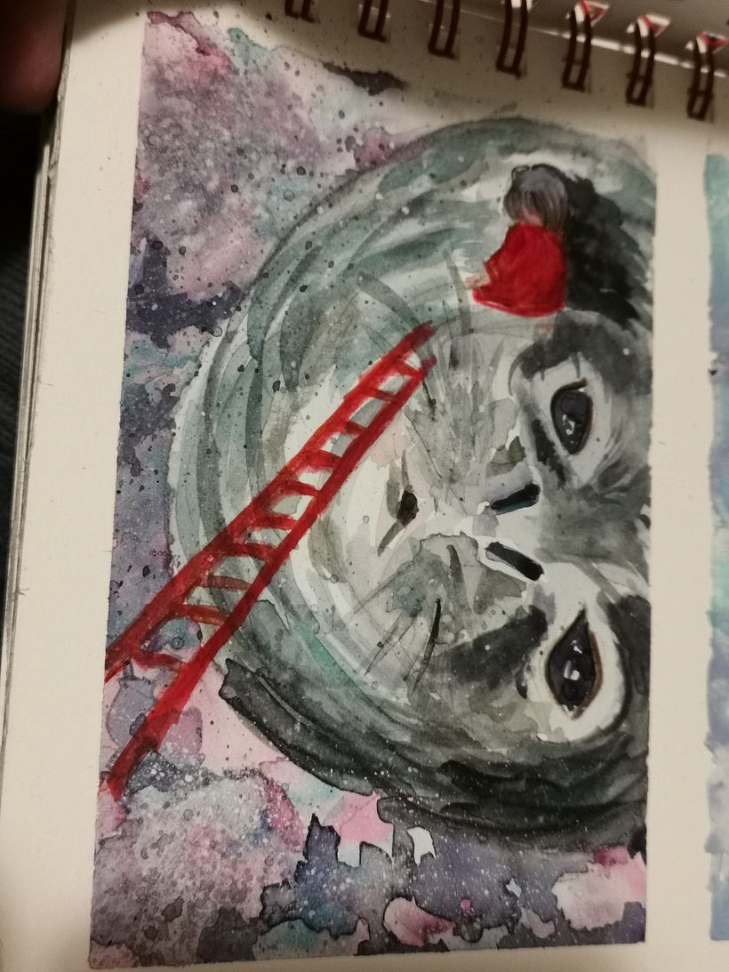 My project in Experimental Watercolor Techniques for Beginners course: seals! 1