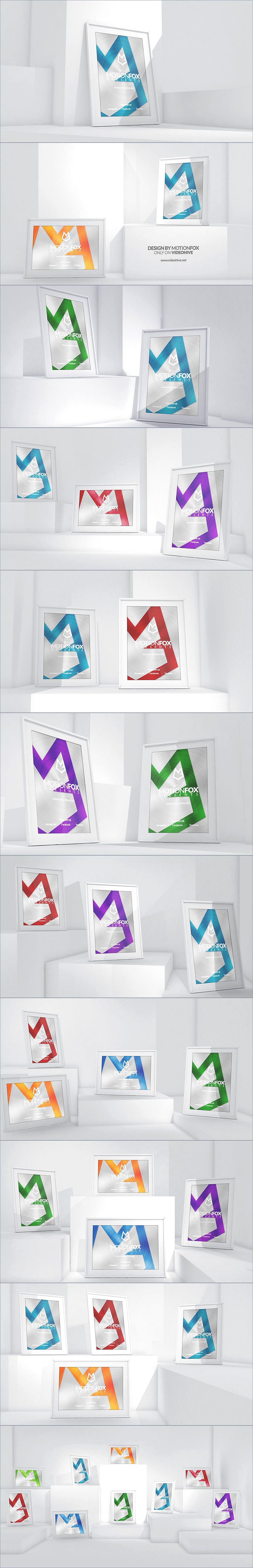 Clean Photo Frames Mockup 0