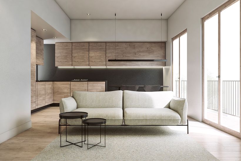 Imágenes 3D para promoción en Hospitalet. B-Architecture. 0