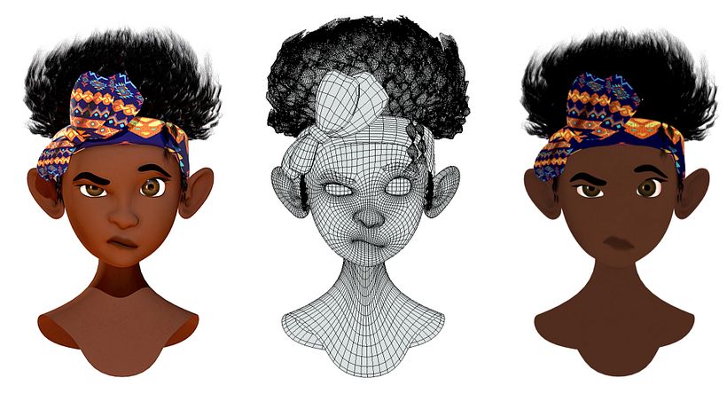 Rosi - Black female child 1