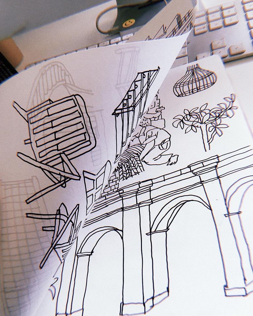 Dibujos en mi libreta