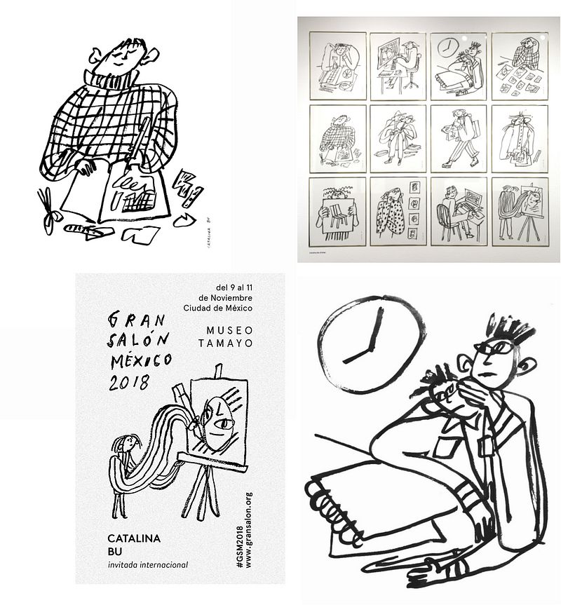 Dibujos de dibujantes - Museo Tamayo 1