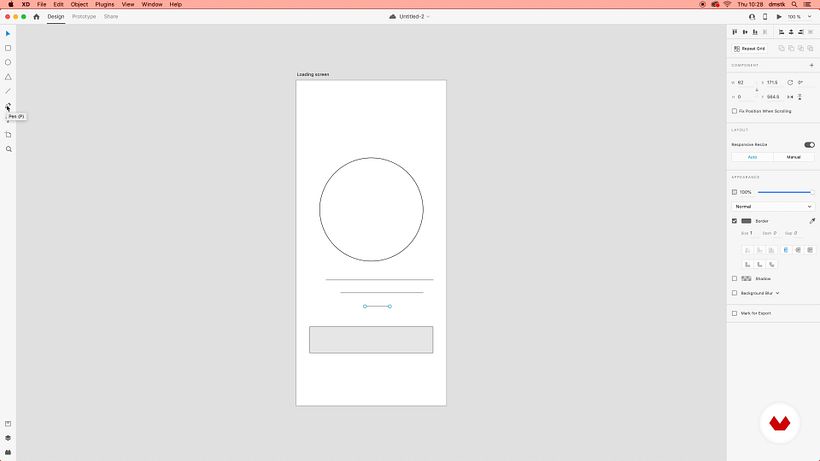 Adobe XD Tutorial: Basic Design Functions 11