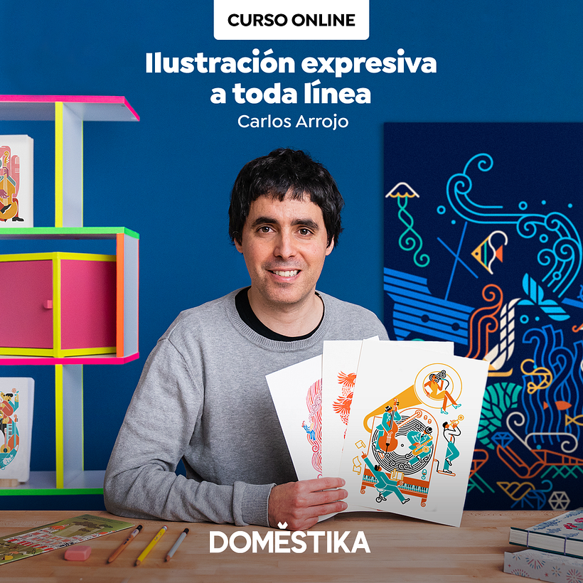 Proyecto de mi curso: Ilustración expresiva a toda línea 11
