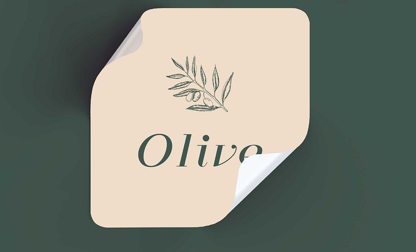 Diseño de papelería para olive 7