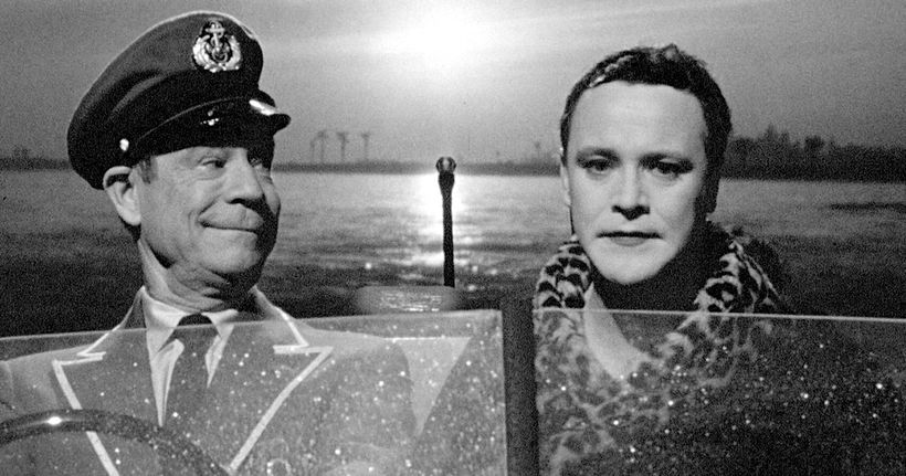 Joe E. Brown and Jack Lemmon in 'Some Like It Hot'