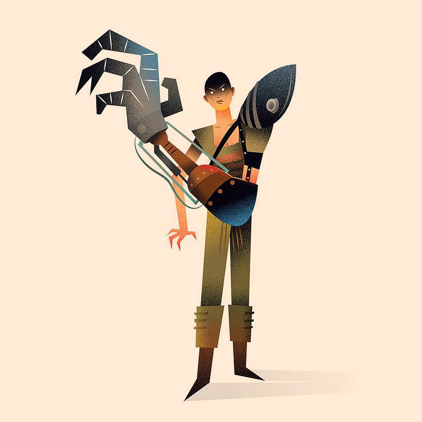Imperator Furiosa - character from the film Mad Max: Fury Road directed by George Miller