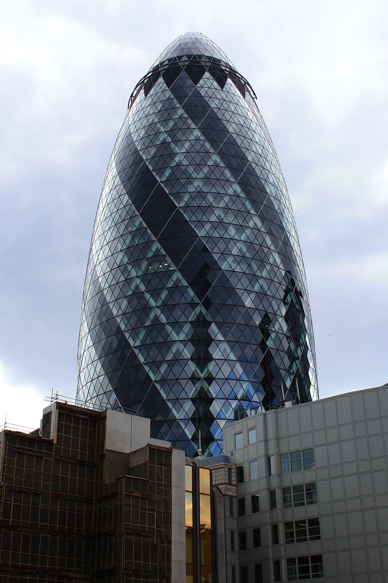 The Gherkin, London. JJ Jones