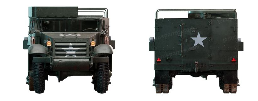 M3 HALFTRACK_VEHICLE HARDSURFACE 3