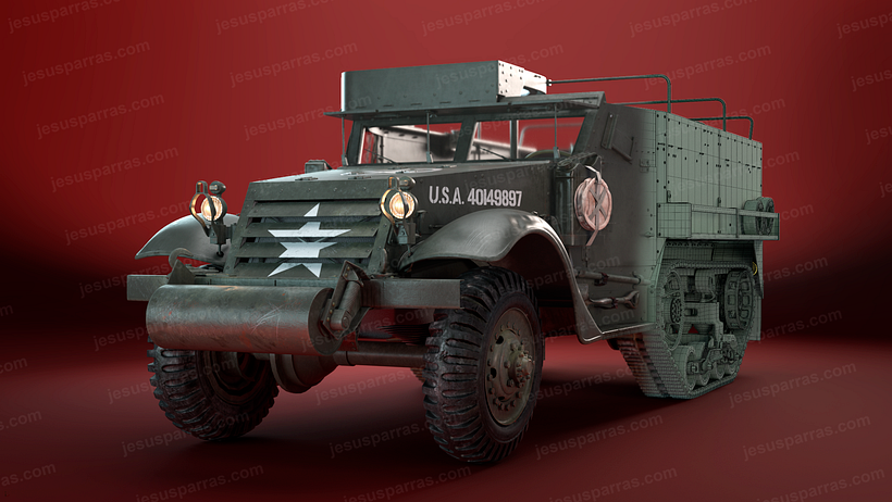 M3 HALFTRACK_VEHICLE HARDSURFACE 18