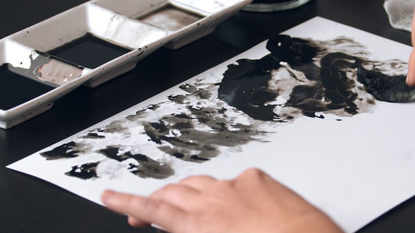 Use algodón para crear efectos