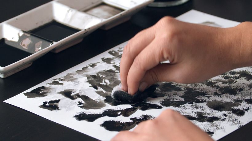 Materiales como la gasa también funcionan para crear efectos