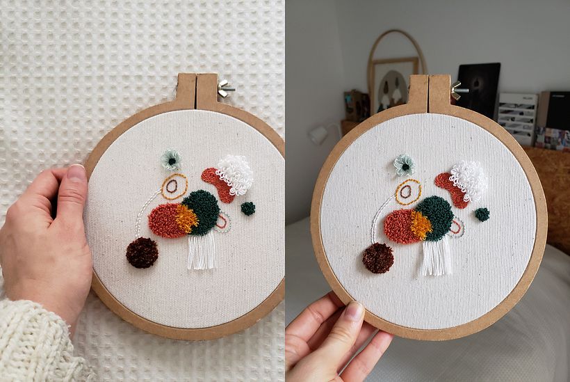 Mi Proyecto del curso: Introducción al bordado con aguja mágica 5