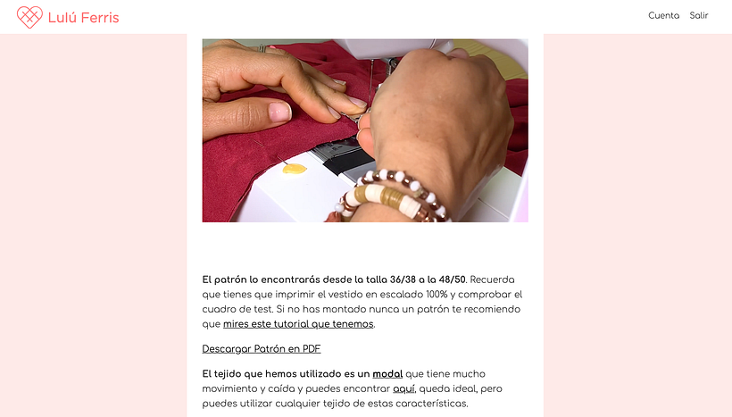 Y aquí los vídeos de cada curso, paso a paso.