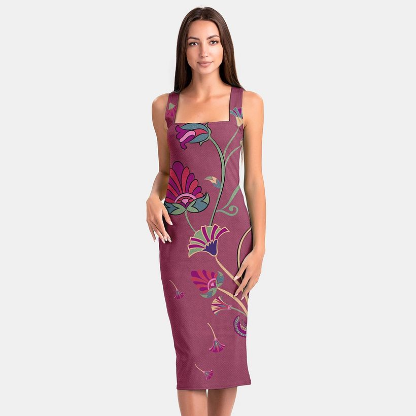 Egyptian pattern - dress mockup