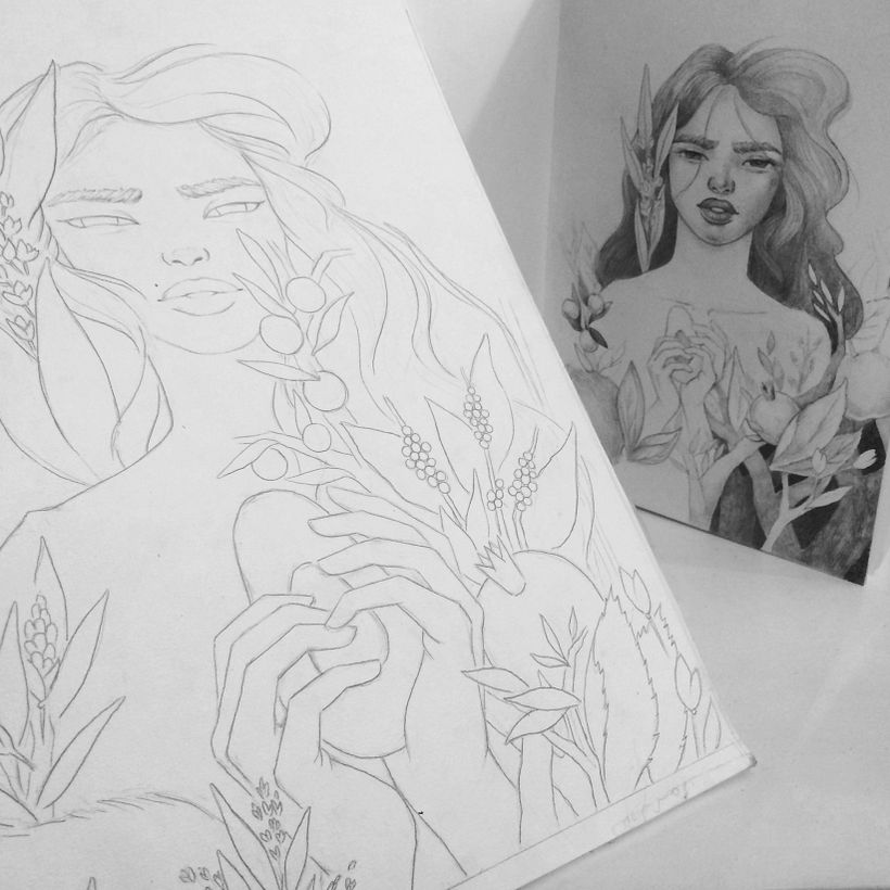 Ilustración en Acuarela 3