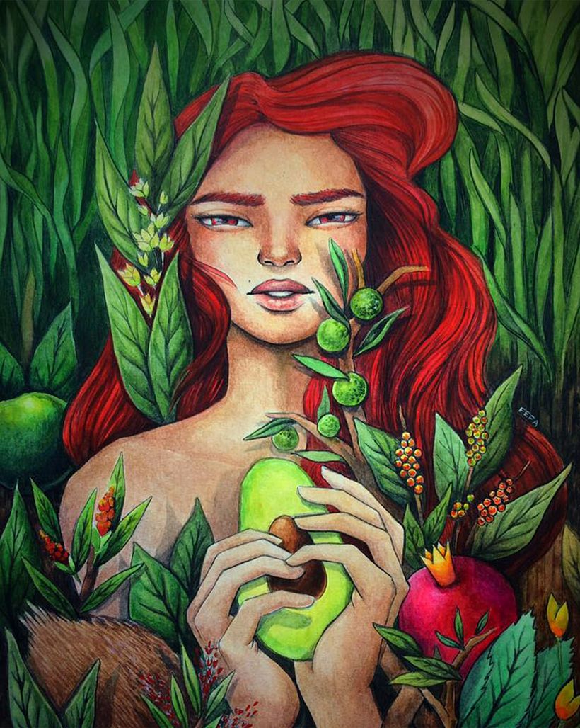 Ilustración en Acuarela 1