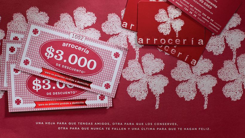 Piezas promocionales, individual, textos