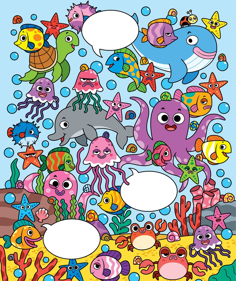 Ilustraciones para Revista Genios (Grupo Clarín) 1