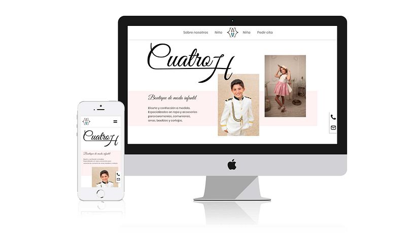 Incorporación de logotipo e isotipo a una posible página web.