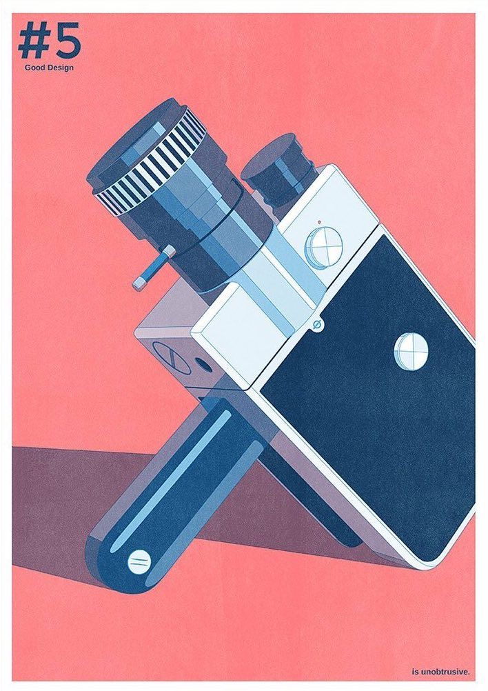 EA1 Camera by Dieter Rams. Delima / Haus Der Riso