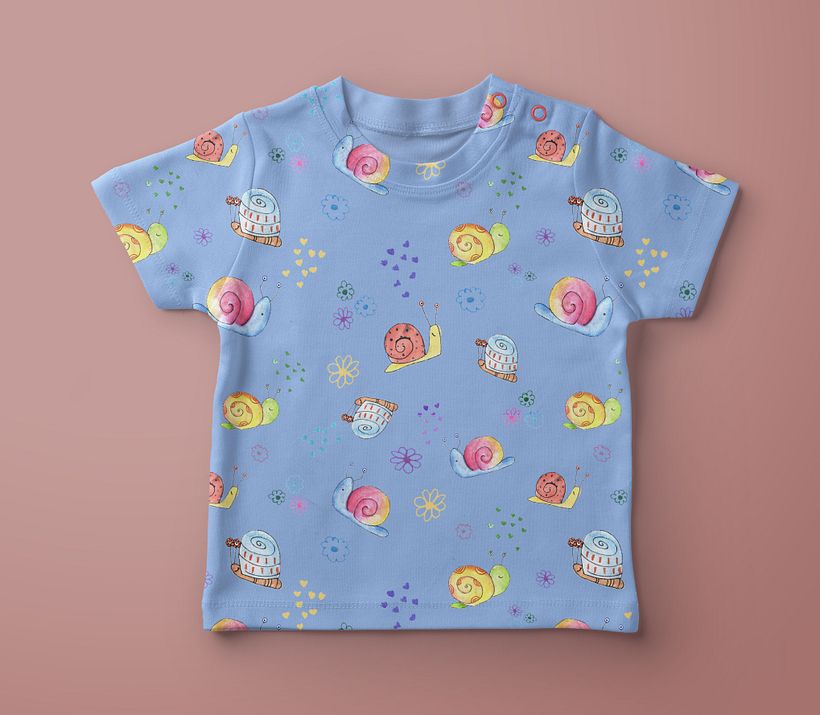 Meu projeto do curso: Desenho e composição de patterns têxteis  0