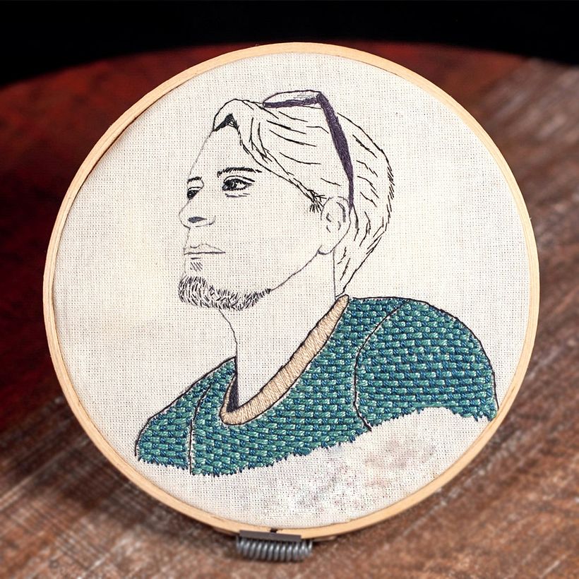 Retrato bordado 0