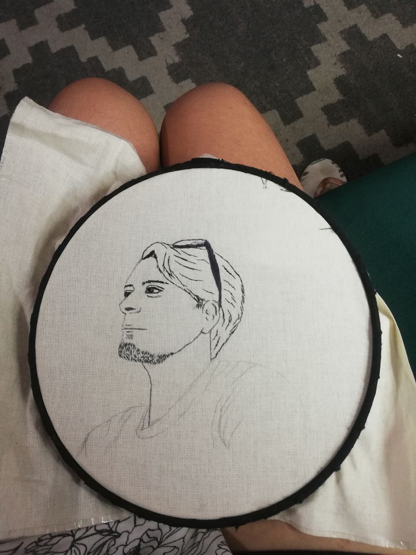 Retrato bordado 1
