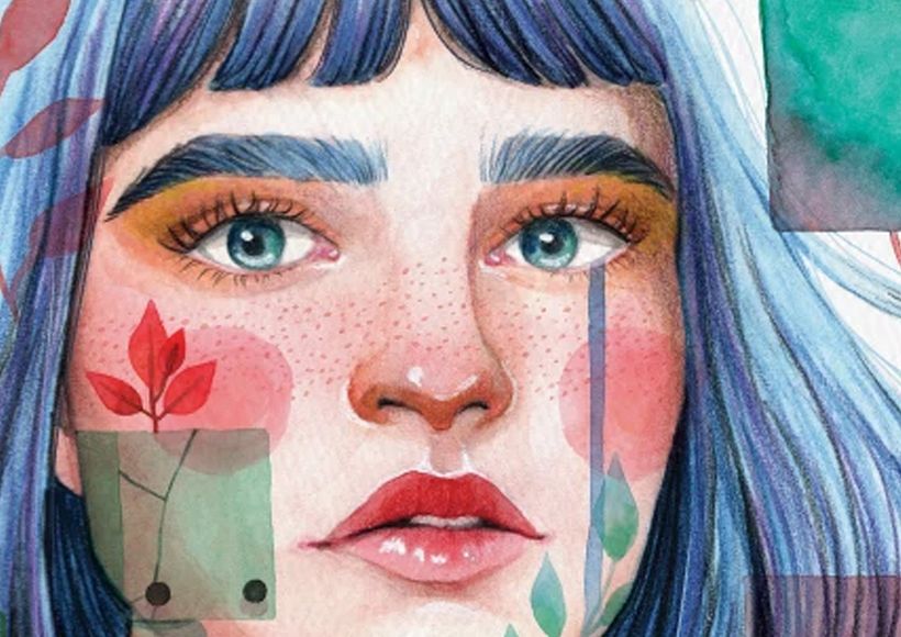 Meu projeto do curso: Retrato ilustrado em aquarela 8