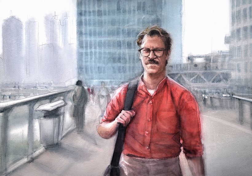 Mein Kursprojekt: Aquarellillustration: Gestalte deine berühmtesten Szenen neu 15