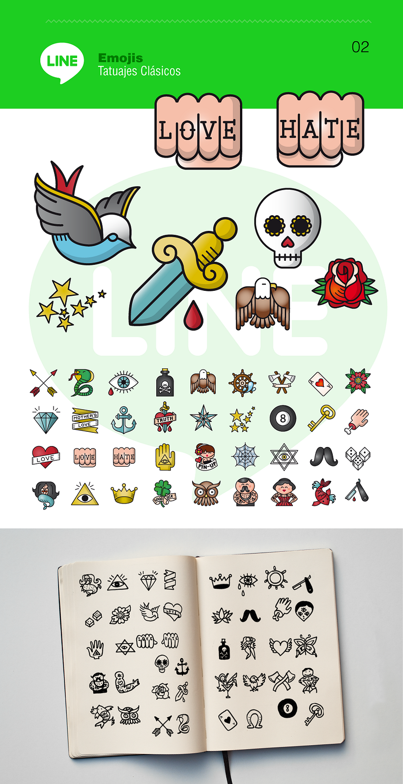 1000 Emojis for Line 2