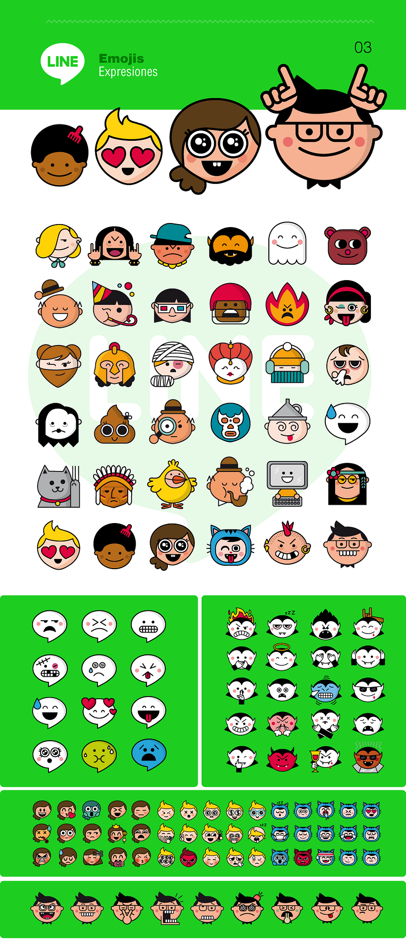 1000 Emojis for Line 3