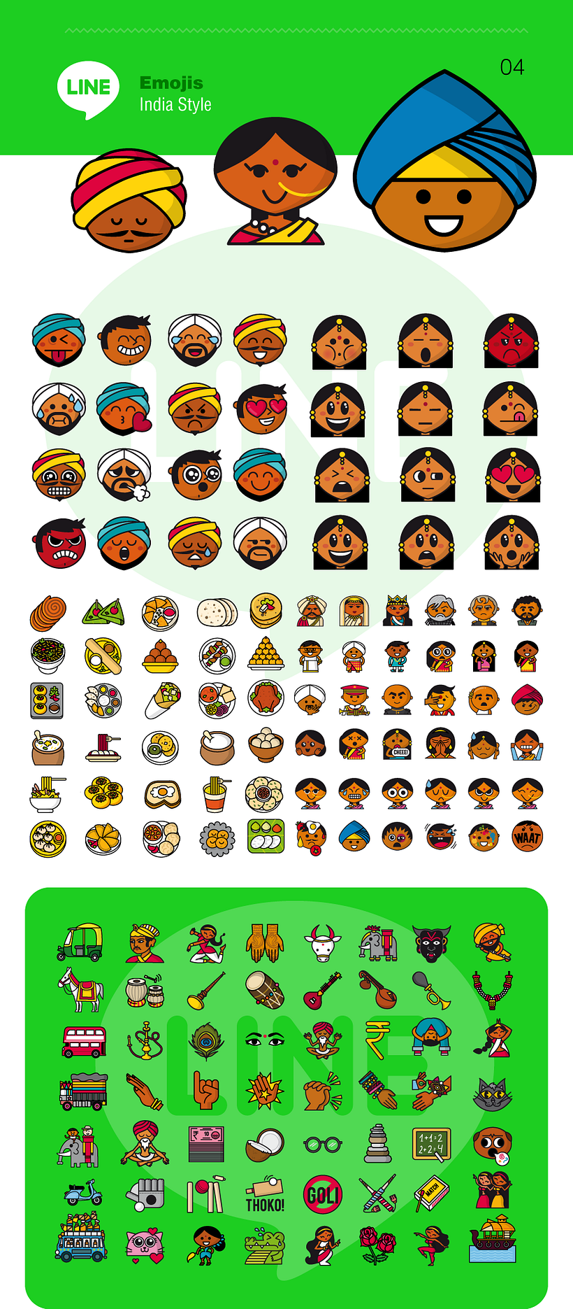 1000 Emojis for Line 4